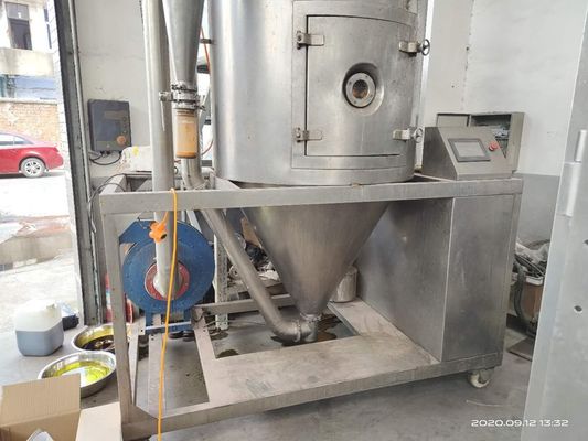 fase 380V 50HZ da máquina 3 do secador de pulverizador do laboratório 5kg/H para a transformação de produtos alimentares