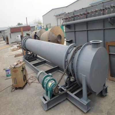 Secador giratório industrial do secador 380V 50Hz da lama de água de esgoto da eficiência elevada