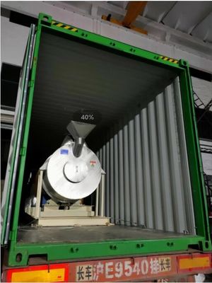 Secador giratório da máquina mais seca industrial da lama de água de esgoto na indústria alimentar