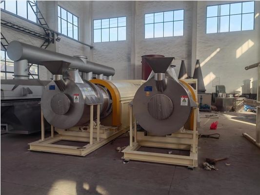 Secador giratório da máquina mais seca industrial da lama de água de esgoto na indústria alimentar