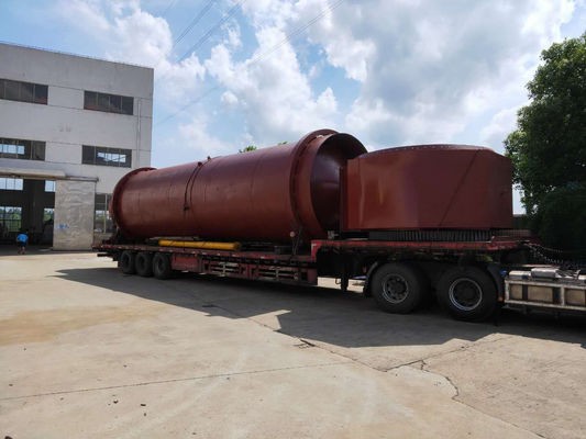 Secador industrial da estufa giratória do secador da lama de água de esgoto para a metalurgia/materiais de construção