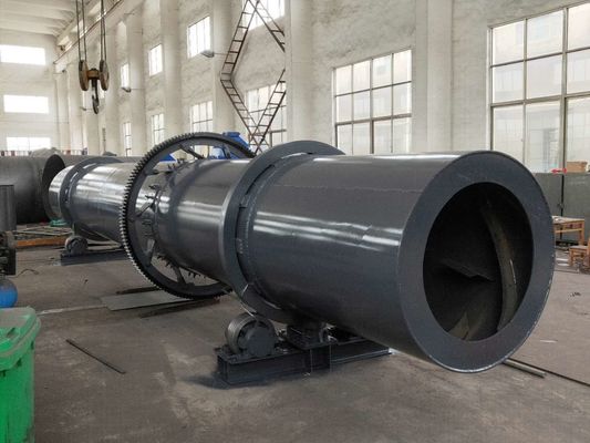 Secador industrial da estufa giratória do secador da lama de água de esgoto para a metalurgia/materiais de construção