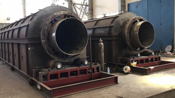 Secador industrial da estufa giratória do secador da lama de água de esgoto para a metalurgia/materiais de construção