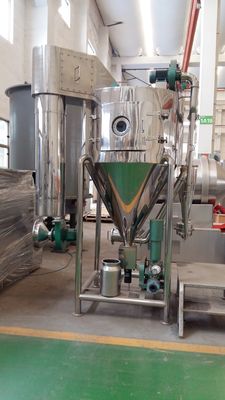 fase 380V 50HZ da máquina 3 do secador de pulverizador do laboratório 5kg/H para a transformação de produtos alimentares