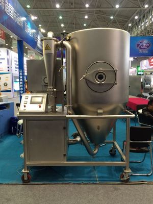 fase 380V 50HZ da máquina 3 do secador de pulverizador do laboratório 5kg/H para a transformação de produtos alimentares