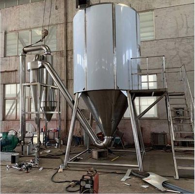 Secador de pulverizador centrífugo industrial para o pó detergente/pó de leite