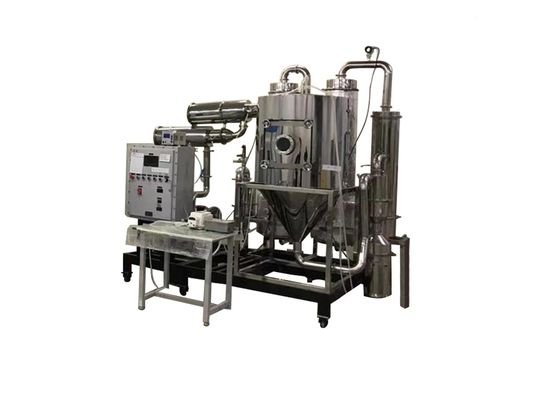 Secador de pulverizador comercial mais seco do granulador 50kg/H do pulverizador do alimento para o pó de leite