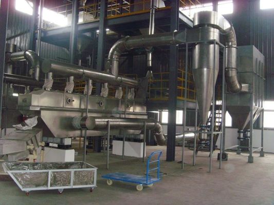 A dimensão de vibração da indústria alimentar do secador de leito fluidizado personalizou de poupança de energia
