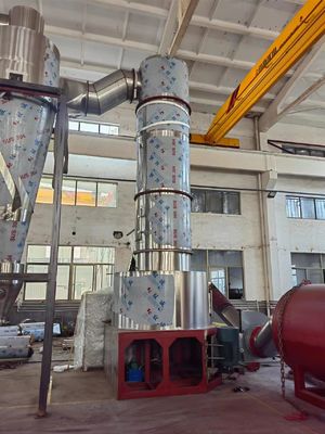 Máquina secadora flash de fluxo de ar de alta velocidade operação simples secador evaporador