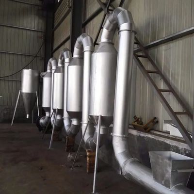 Máquina de secagem da farinha do equipamento de secagem 220V-450V do arroz do amido do tubo do pulso da serragem