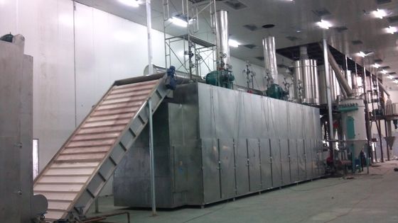 Único transporte Mesh Belt Dryer Machine SUS316 SUS316L da camada