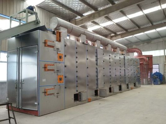 do secador industrial mais seco contínuo da correia da máquina de 220V 380V operação fácil