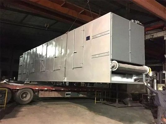 Correia transportadora Multilayer Oven For Onion/gengibre de ar quente da série de DWG