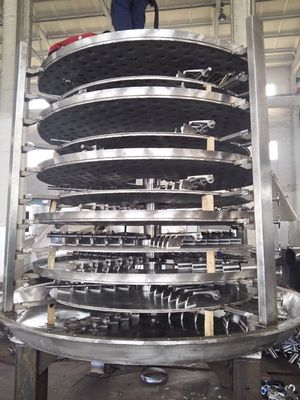 Alimentação/adubo contínuos de Tray Dryer Industrial Customized For da série de PLG