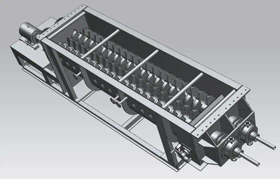 Sistema mais seco da pá giratória de SS304 SS316L para a pasta/pasta/lama