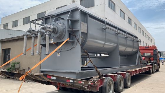 Máquina mais seca da lama oca da lâmina, secador giratório da pá do vácuo
