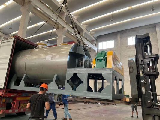 Secador industrial mais seco contínuo da pá da máquina 6000L da eficiência elevada
