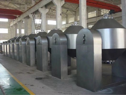 O misturador industrial de SUS304 SUS316L faz à máquina o secador giratório do vácuo do cone dobro
