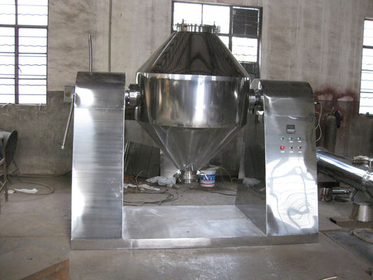 O misturador industrial de SUS304 SUS316L faz à máquina o secador giratório do vácuo do cone dobro