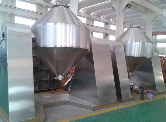 o misturador 3rpm-13rpm industrial faz à máquina o secador giratório do vácuo do cone para farmacêutico