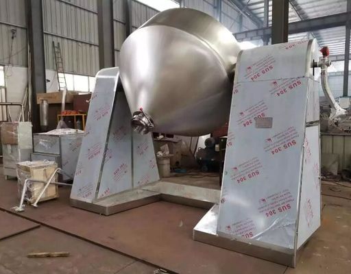 o misturador 3rpm-13rpm industrial faz à máquina o secador giratório do vácuo do cone para farmacêutico