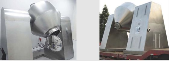 o misturador 3rpm-13rpm industrial faz à máquina o secador giratório do vácuo do cone para farmacêutico