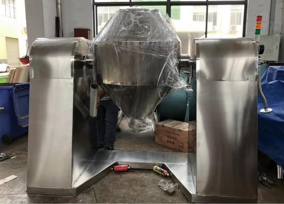 o misturador industrial de 0.75kw -15kw faz à máquina o secador dobro giratório do vácuo do cone 5000L