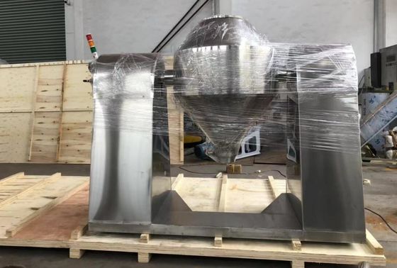 o misturador industrial de 0.75kw -15kw faz à máquina o secador dobro giratório do vácuo do cone 5000L