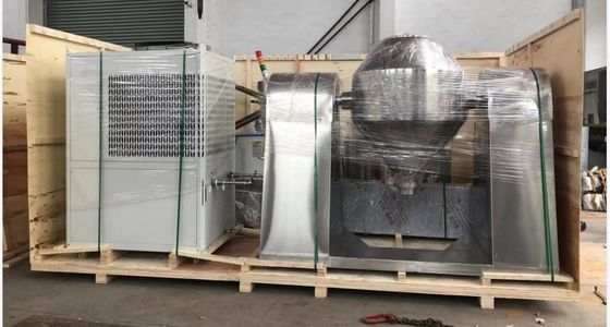 o misturador industrial de 0.75kw -15kw faz à máquina o secador dobro giratório do vácuo do cone 5000L