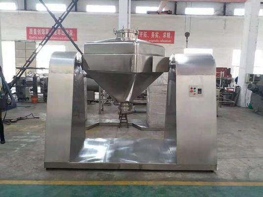 Máquina de mistura de aço inoxidável 2rpm do pó - misturador do cone do quadrado 20rpm