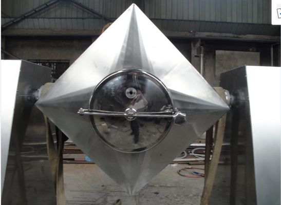 Máquina de mistura de aço inoxidável 2rpm do pó - misturador do cone do quadrado 20rpm