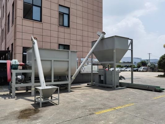 Misturador horizontal da fita da hélice dobro do misturador 250L-10000L do misturador da fita de WLDH