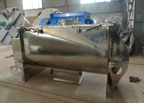 Máquina cosmética horizontal 250L-10000L industrial do misturador de WLHD