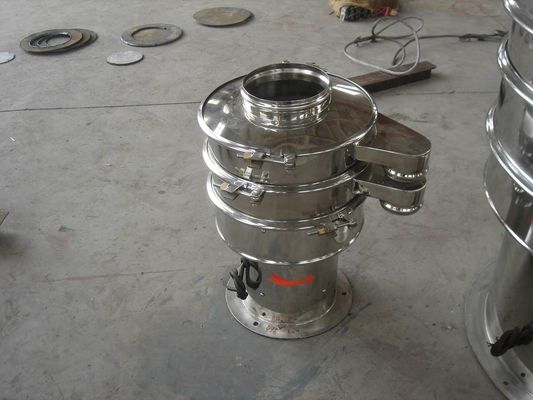 Pó de metal que peneira a máquina, máquina de vibração redonda da peneira
