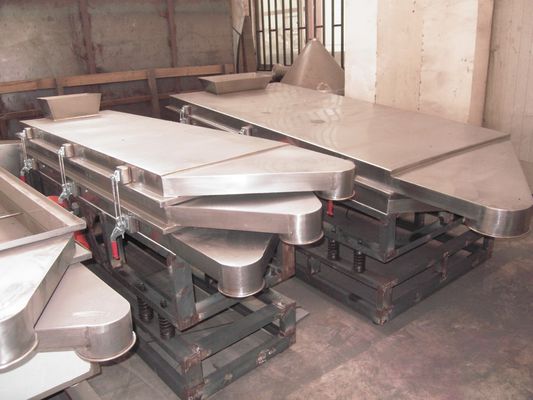 Pó de metal que peneira a máquina, máquina de vibração redonda da peneira