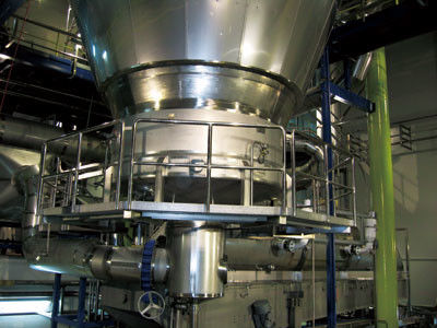 Máquina industrial do secador de pulverizador personalizada para a transformação de produtos alimentares