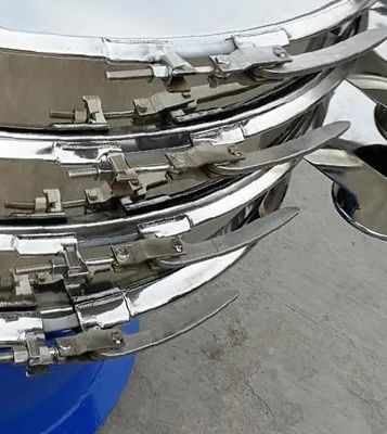 Areia de vibração giratória que seleciona a máquina, máquina peneirando redonda