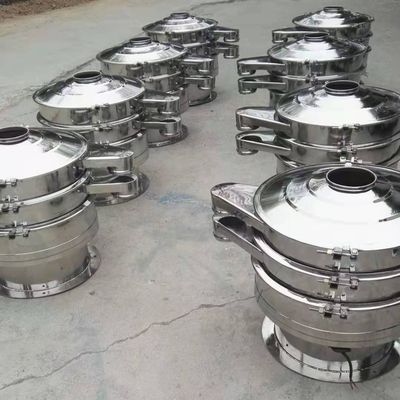 A máquina circular giratória da tela de vibração pulveriza o revestimento peneirando a máquina