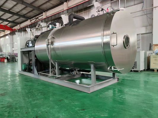 Equipamento de liofilização e liofilização, máquina de liofilização a vácuo de 5000 kg/lote para frutas secas