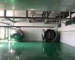 Secador mais seco da sublimação da máquina 30kg/Batch-5000kg/batch do gelo da carne SUS304