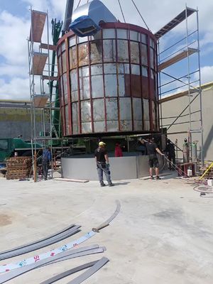 Máquina de secagem por pulverização de alta eficiência, economia de energia e longa duração