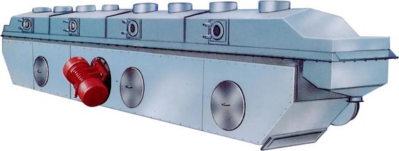 Secador de cama de fluido personalizado Capacidade 100-1000kg/H Voltagem 220-450V