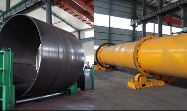 Secador giratório mineral de máquina de secagem do bolo de filtro da produtividade alta de China